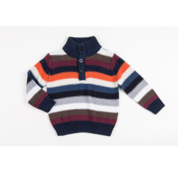 Pull enfant rayé 10 ans.